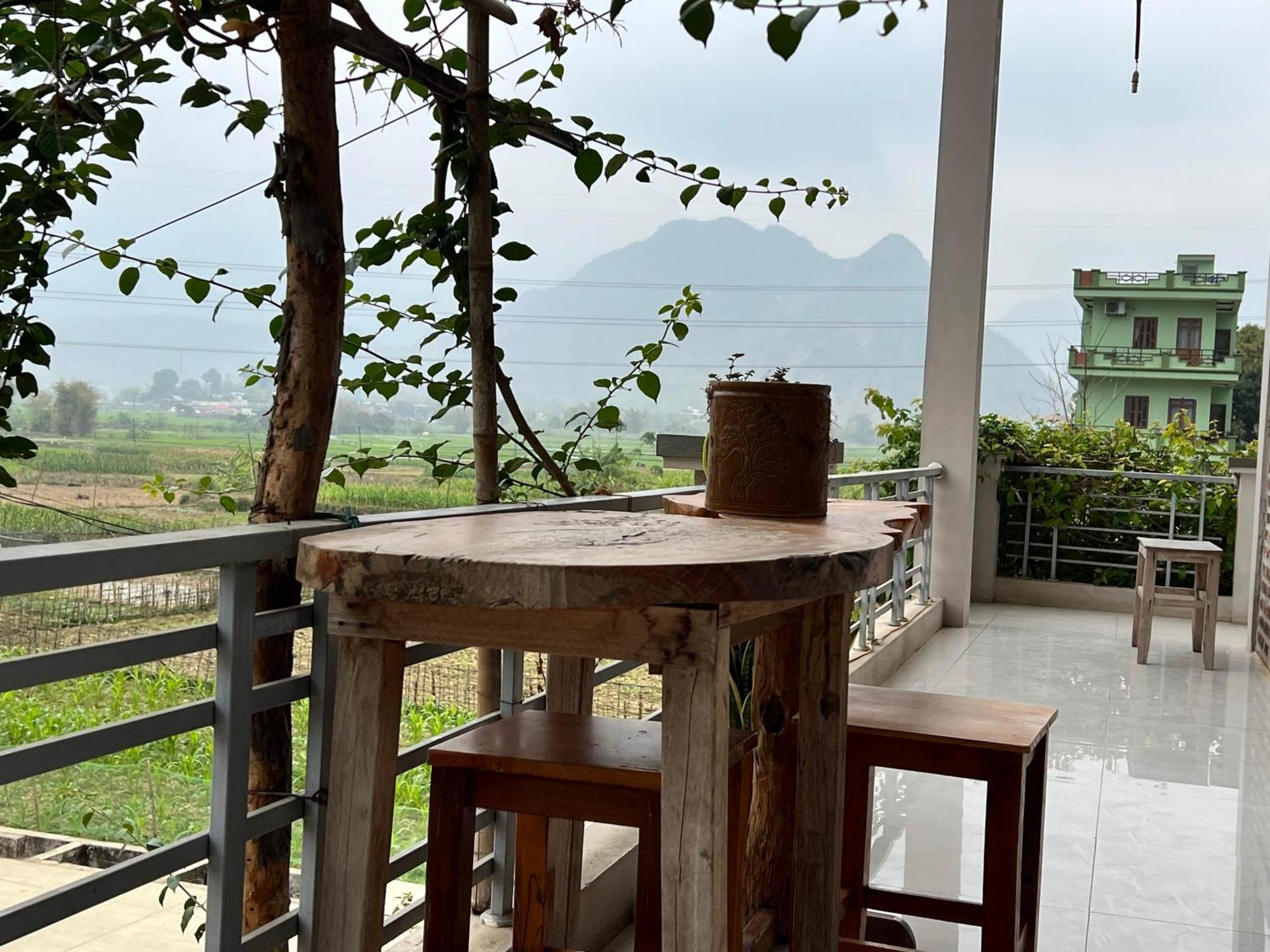 Moc Nhien Homstay Mai Chau Hoa Binh ภายนอก รูปภาพ